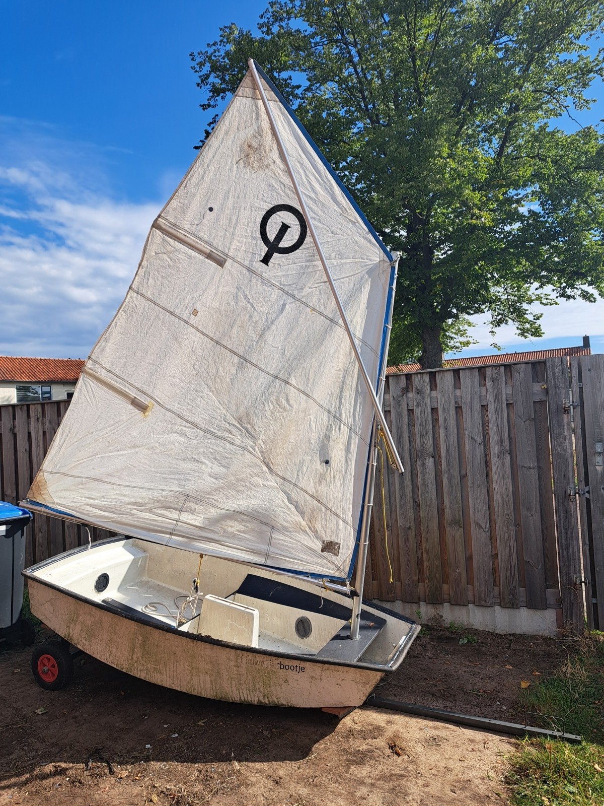 optimist opknapper, Watersport en Boten, Ophalen, Gebruikt, Overige typen, Minder dan 15 m²