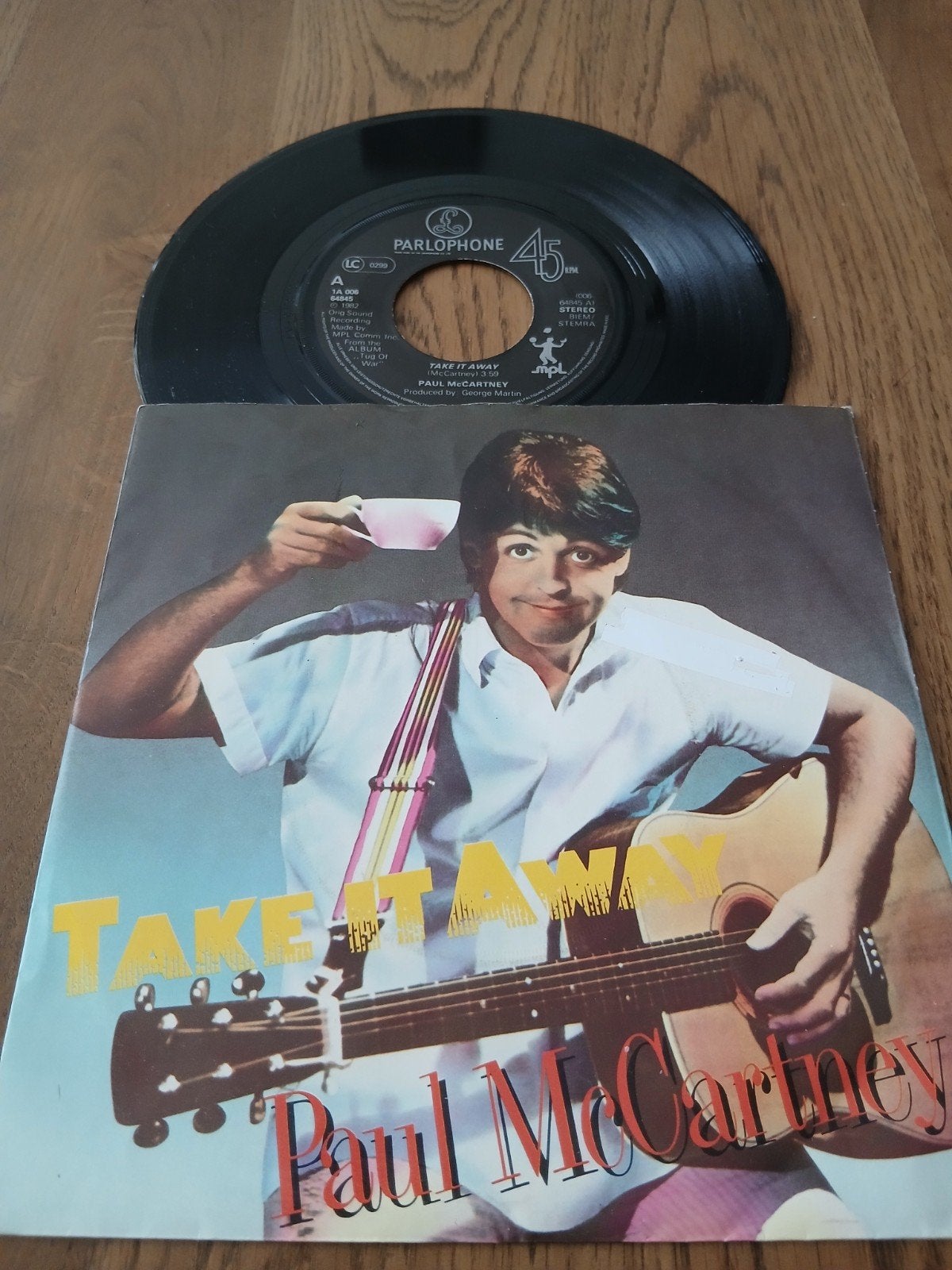 VINYL SINGLE  PAUL McCARTNEY  1982, Cd's en Dvd's, Vinyl Singles, Ophalen of Verzenden, Zo goed als nieuw, Pop, Single