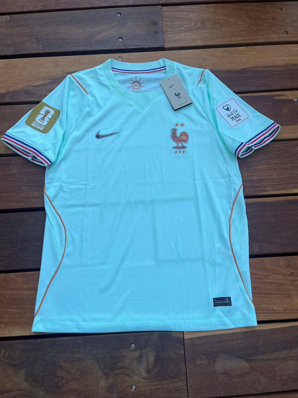 WK 2026 Frankrijk Voetbalshirt Fan Edition Maat S Nieuw, Maat S, Ophalen of Verzenden, Nieuw, Shirt