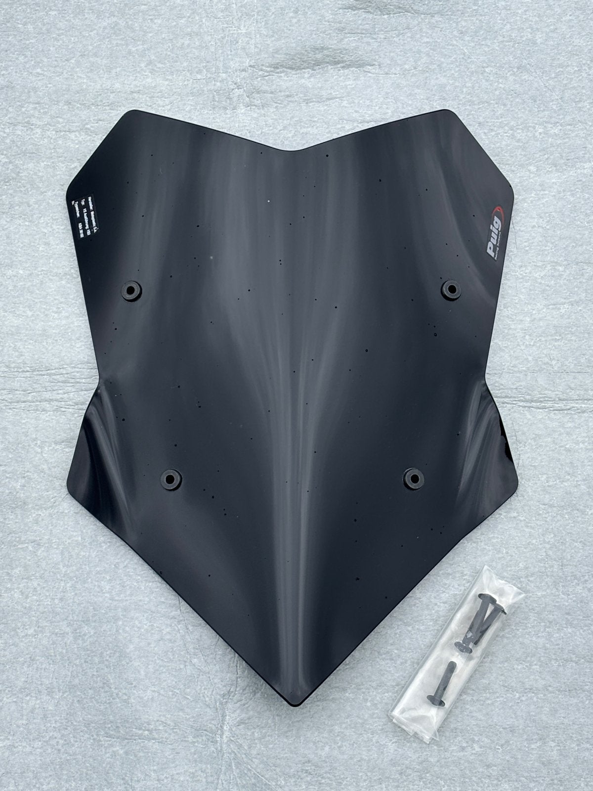 PUIG Sport Scherm -Zwart (305b x 425h), Ophalen of Verzenden, Zo goed als nieuw