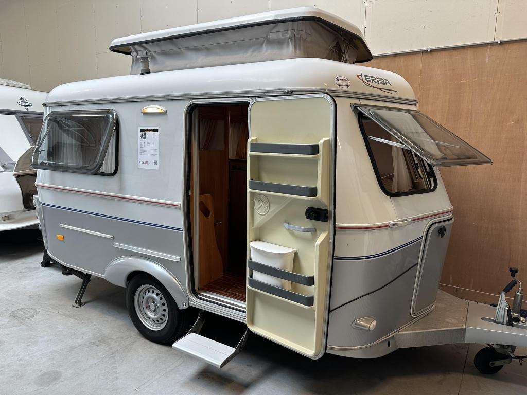 ERIBA TOURING 310GT LUIFEL - HEFDAK - NIEUWSTAAT!, Caravans en Kamperen, Caravans, Standaardzit, Bedrijf, Tot en met 3, 500 - 750 kg