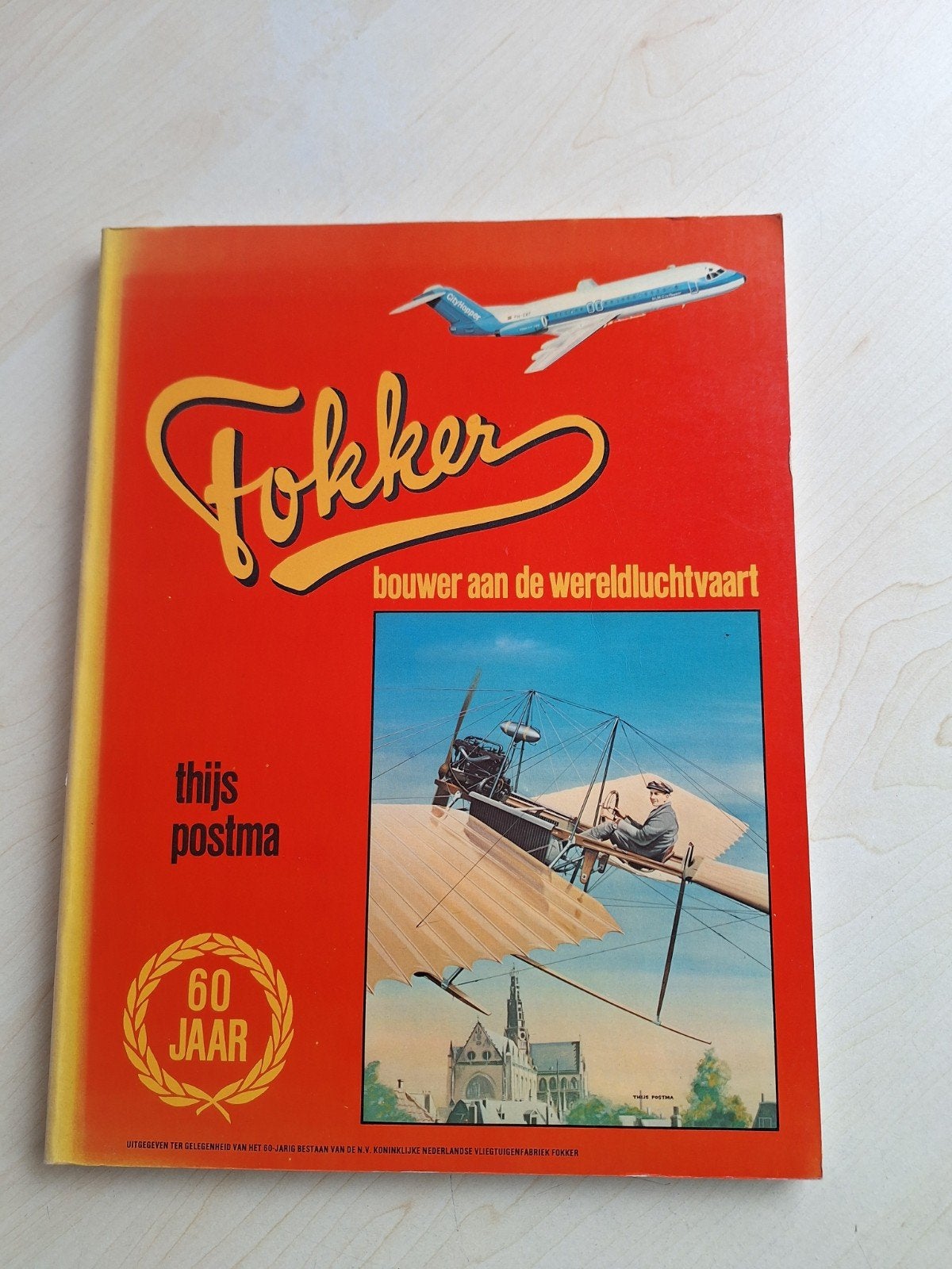 Fokker 60 jaar, Ophalen of Verzenden
