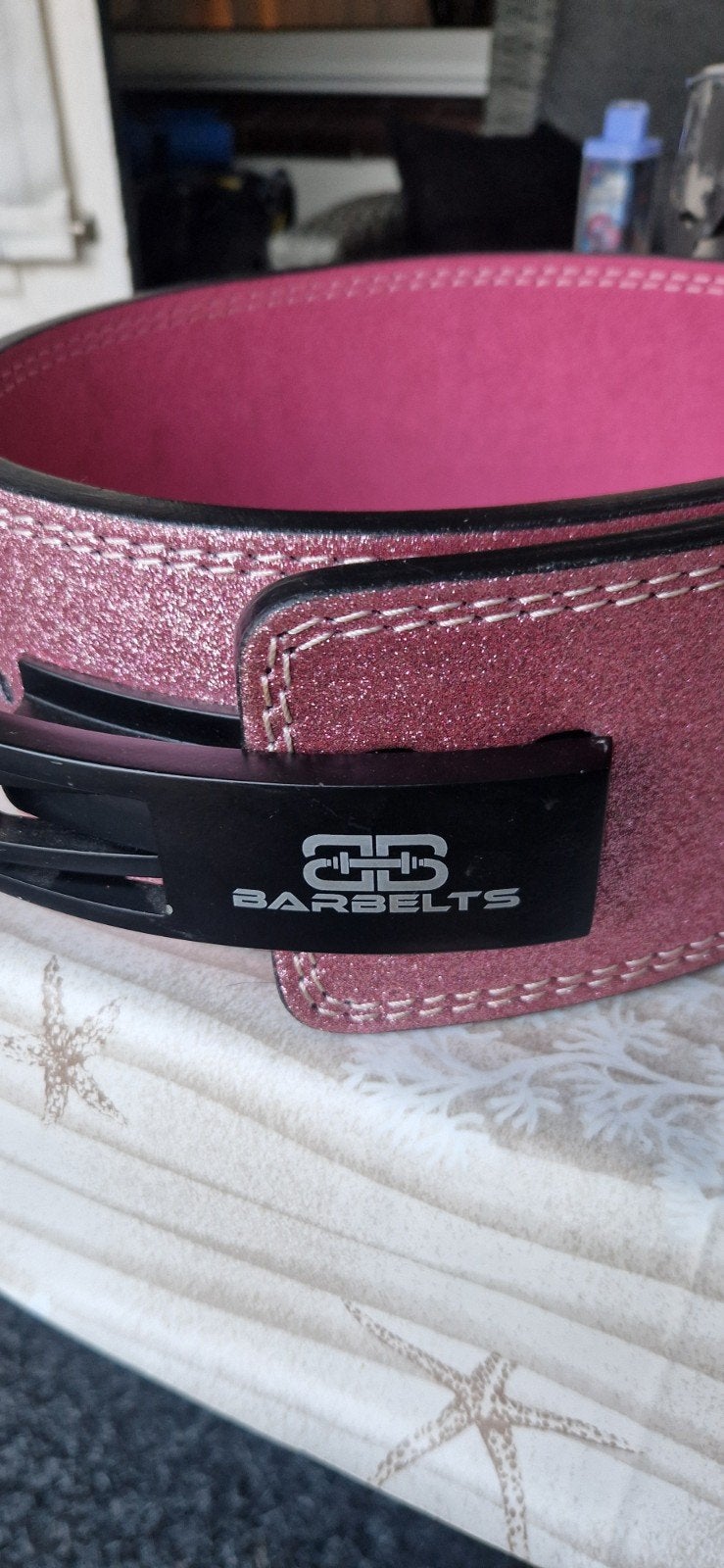 lever belt barbelts, Sport en Fitness, Ophalen of Verzenden, Zo goed als nieuw, Rug