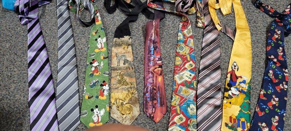 Stropdassen, Ophalen, Zo goed als nieuw, Overige kleuren, Met patroon