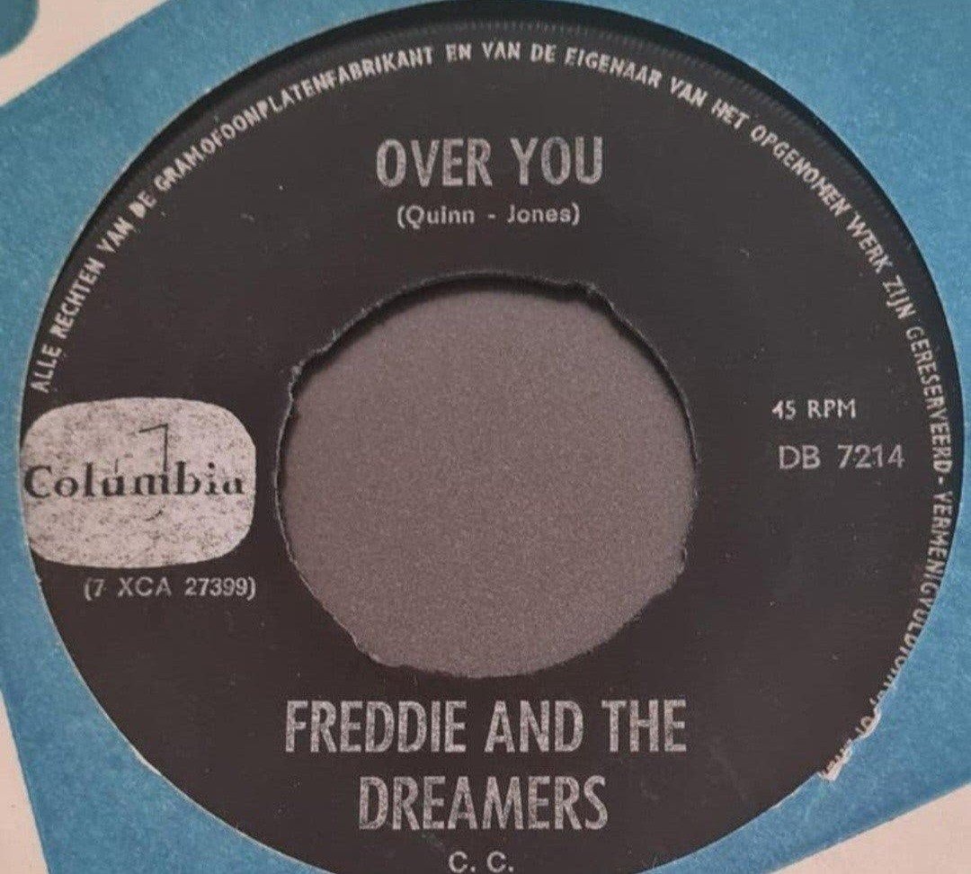 FREDDIE AND THE DREAMERS - OVER YOU., Ophalen of Verzenden, Gebruikt