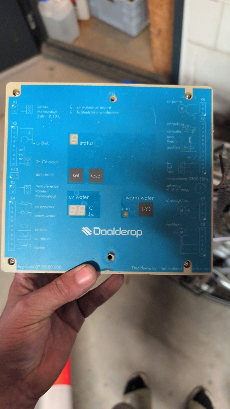 Daalderop Gasregelunit 07.90.80.008.6, Ophalen