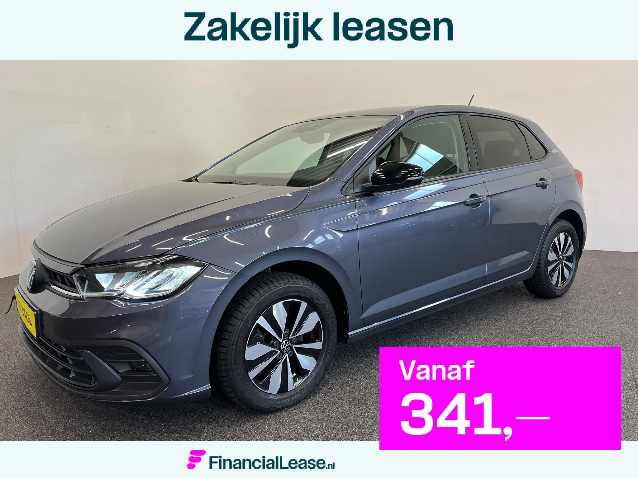 Volkswagen Polo 1.0 TSI AUT 85KW Goal Navigatie Apple Carpla, Stof, Gebruikt, Zwart, 1096 kg