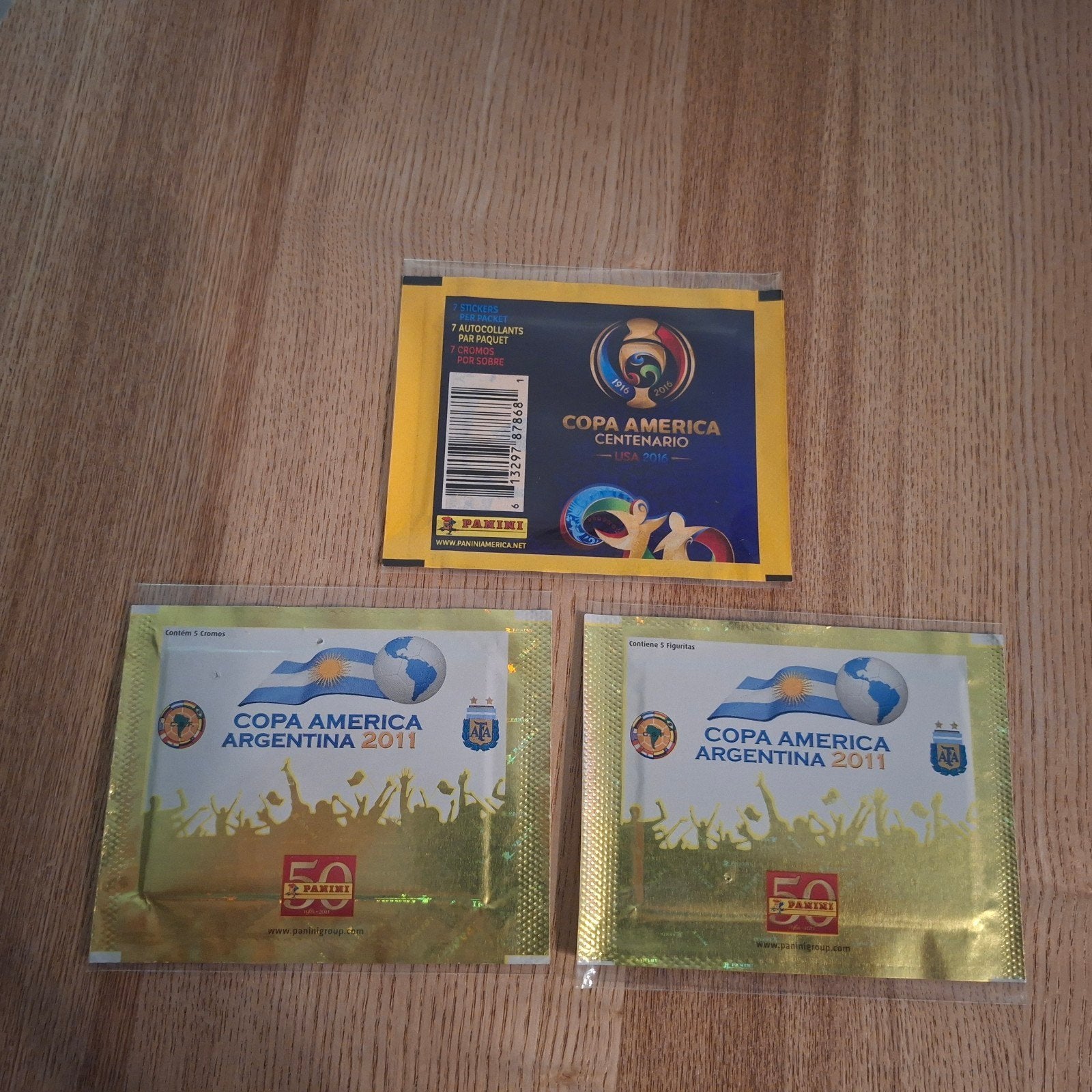 Panini gesloten zakjes., Verzenden, Zo goed als nieuw, Meerdere stickers