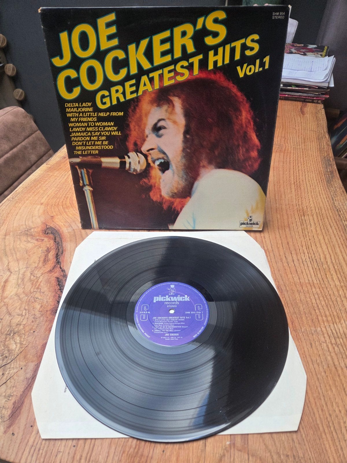 Joe Cocker's Greatest Hits Vol. 1 LP - Pop Rock Vinyl, LP, Gebruikt, Pop, Ophalen of Verzenden