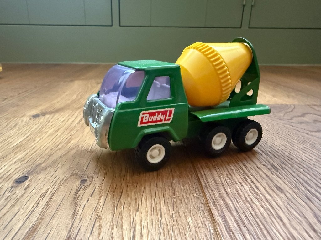 Buddy L betonwagen  - retro vintage 70 80's, Ophalen of Verzenden, Gebruikt