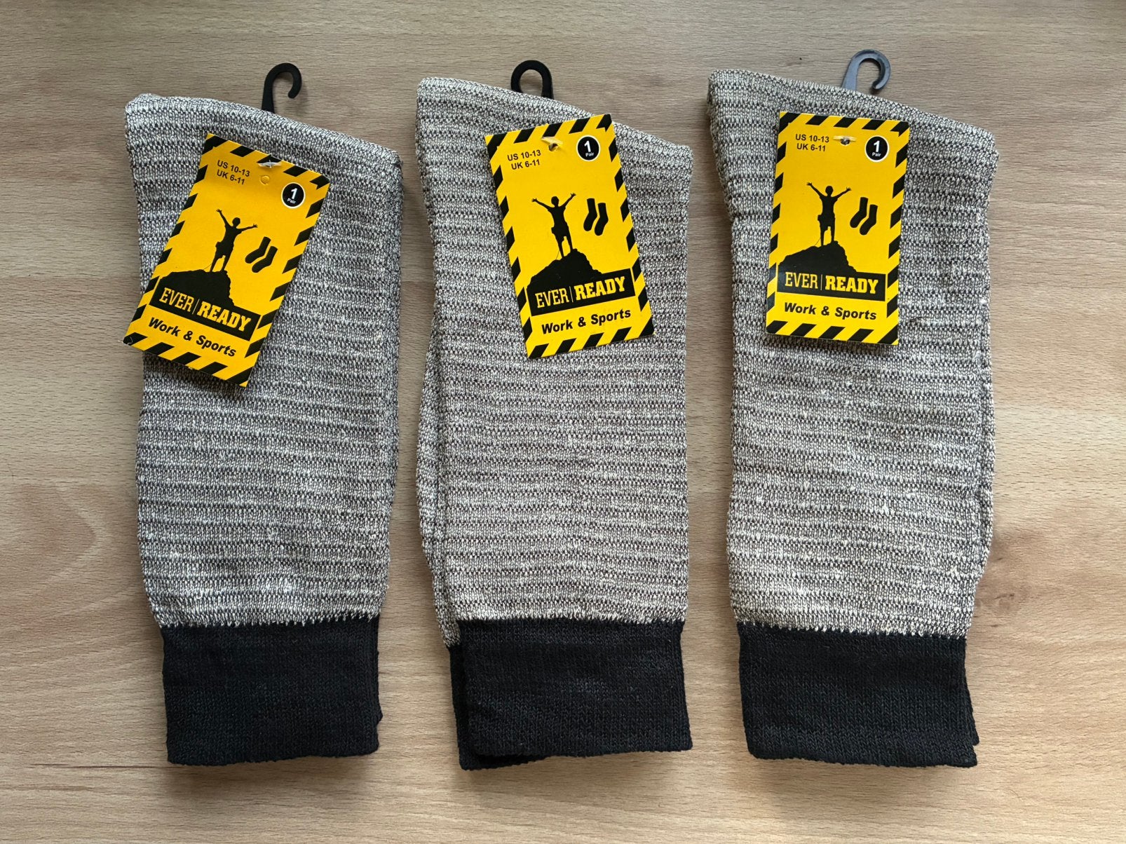 3 paar Ever Ready werksokken maat 42-45 – nieuw, Ophalen of Verzenden, Nieuw, Maat 43 t/m 46, Overige kleuren