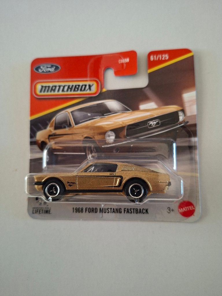 Matchbox Ford Mustang Fastback 1968, Ophalen of Verzenden, Nieuw, Auto