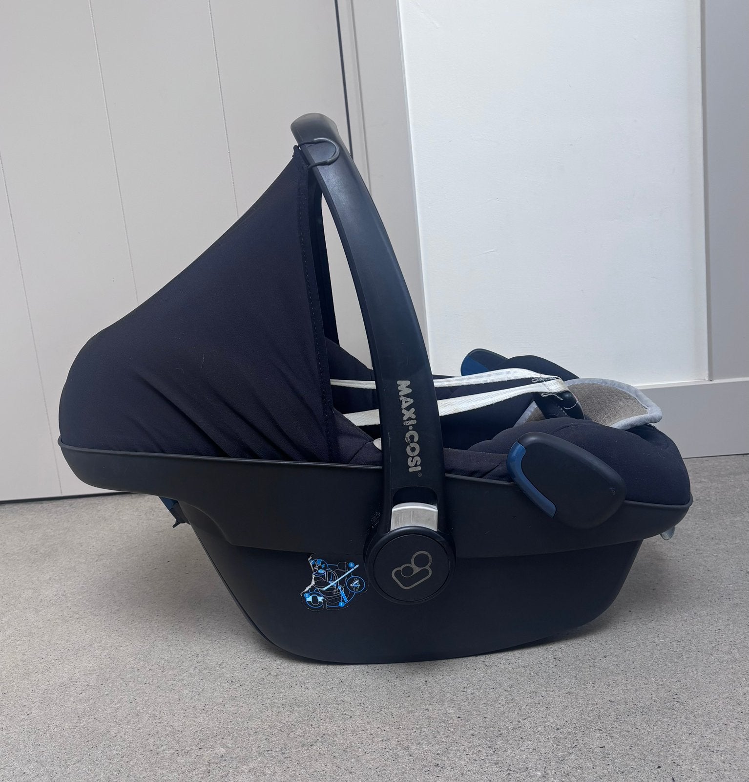 Maxi cosi zwart, Ophalen of Verzenden, Gebruikt, Maxi-Cosi