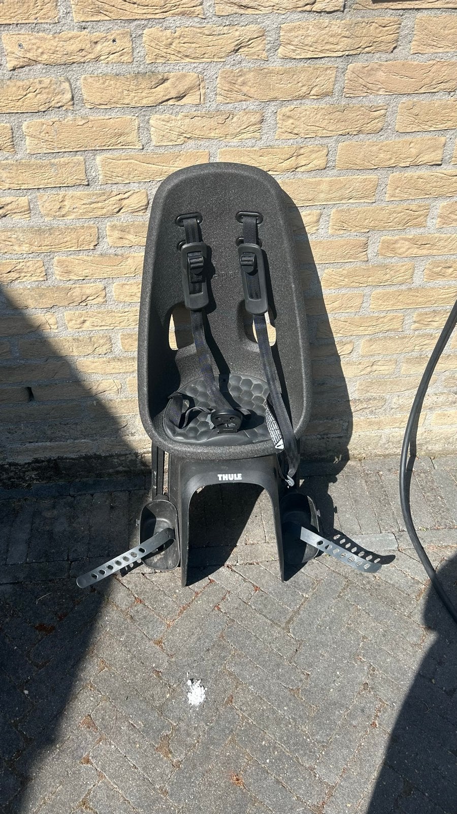 Thule Yepp Maxi fietsstoeltje - direct op bagagedrager, Achterzitje, Ophalen, 15 t/m 25 kg, Gebruikt