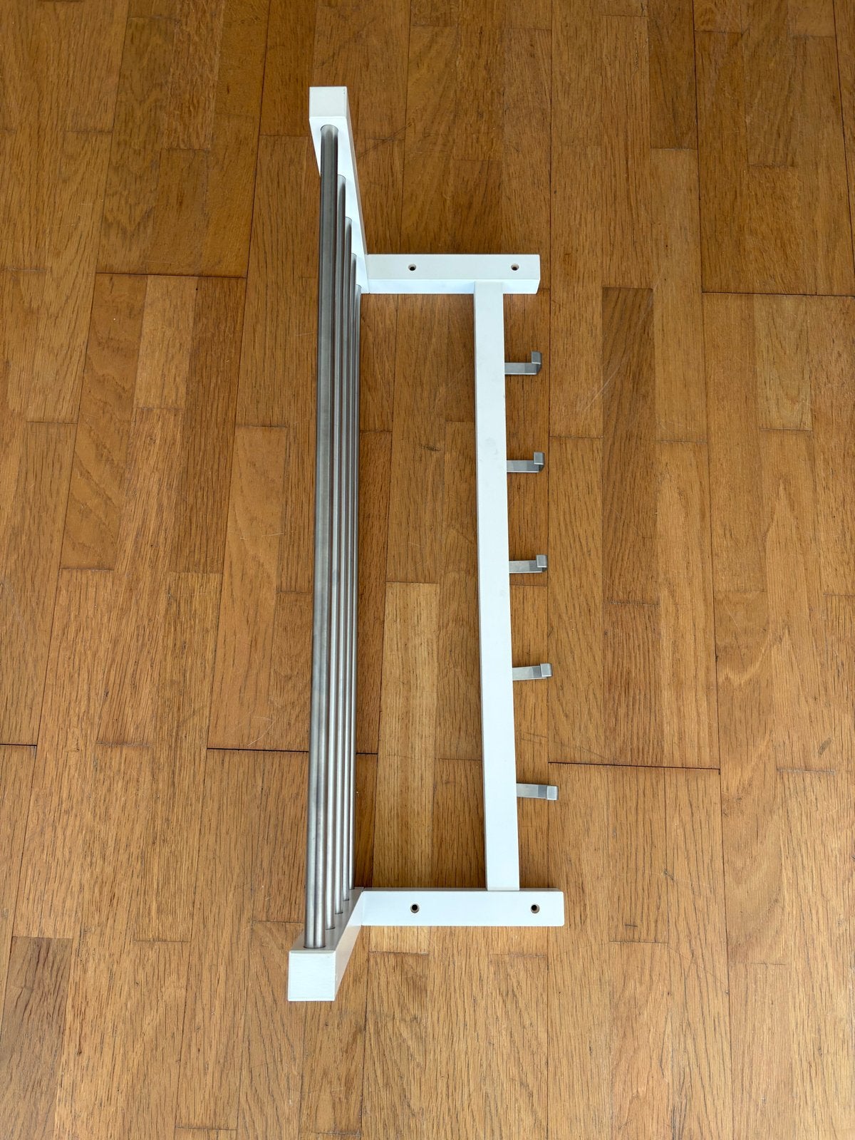 IKEA TJUSIG kapstok wit, Gebruikt, Minder dan 100 cm, Metaal, Ophalen