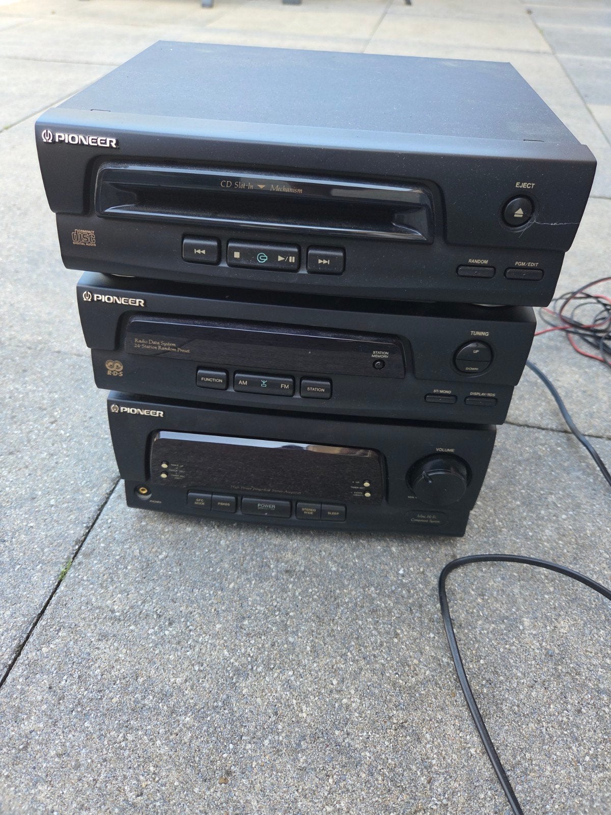 Pioneer CD-speler, Tuner en Versterker set, Ophalen, Gebruikt, Losse componenten, Pioneer