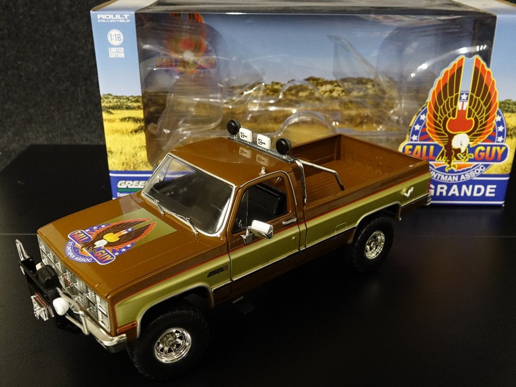 Greenlight 1:18 1982 GMC K2500 Sierra Grande Fall Guy, Overige merken, Auto, Onbekend, Nieuw