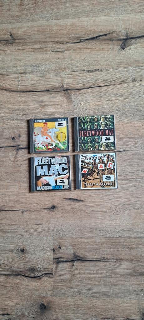 Fleetwood Mac CD's - 4 stuks, Cd's en Dvd's, Cd's | Rock, Gebruikt, Poprock, Verzenden