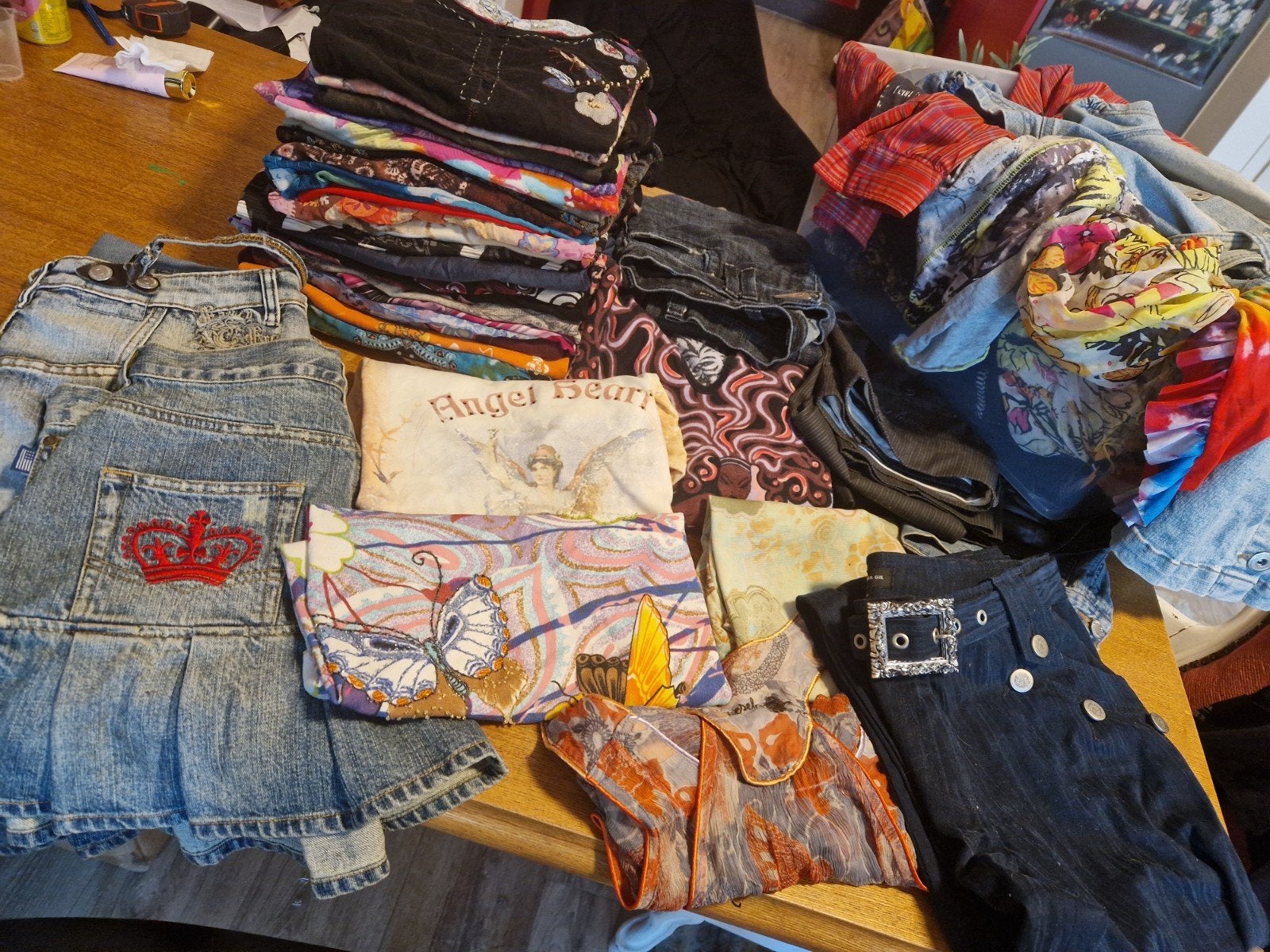 Gaaf groot pakket vintage Y2K/2000s kleding, Kleding | Dames, Dames-kledingpakketten, Ophalen of Verzenden, Zo goed als nieuw