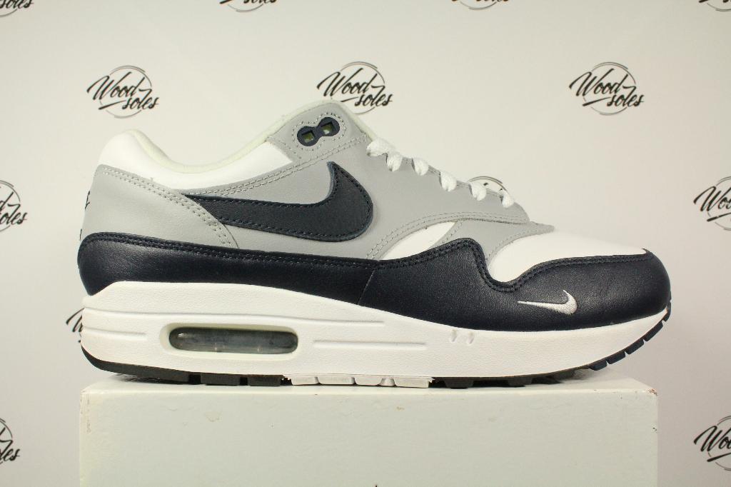 Nike Air Max 1 Obsidian - 43, Kleding | Heren, Schoenen, Gedragen, Blauw, Verzenden