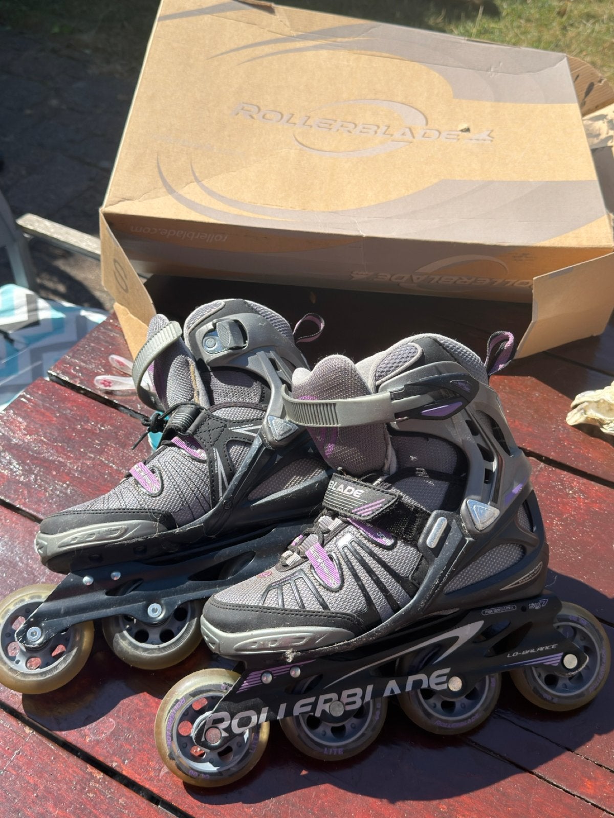 Rollerblade Spark 80 W ALU dames rollers - maat 36,5, Overige merken, Gebruikt, Ophalen of Verzenden, Inline skates 4 wielen