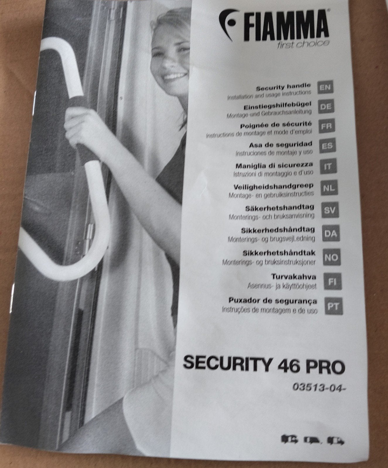 Fiamma security 46 Pro instapbeugel
Fiamma security 46 Pro i, Ophalen of Verzenden, Nieuw
