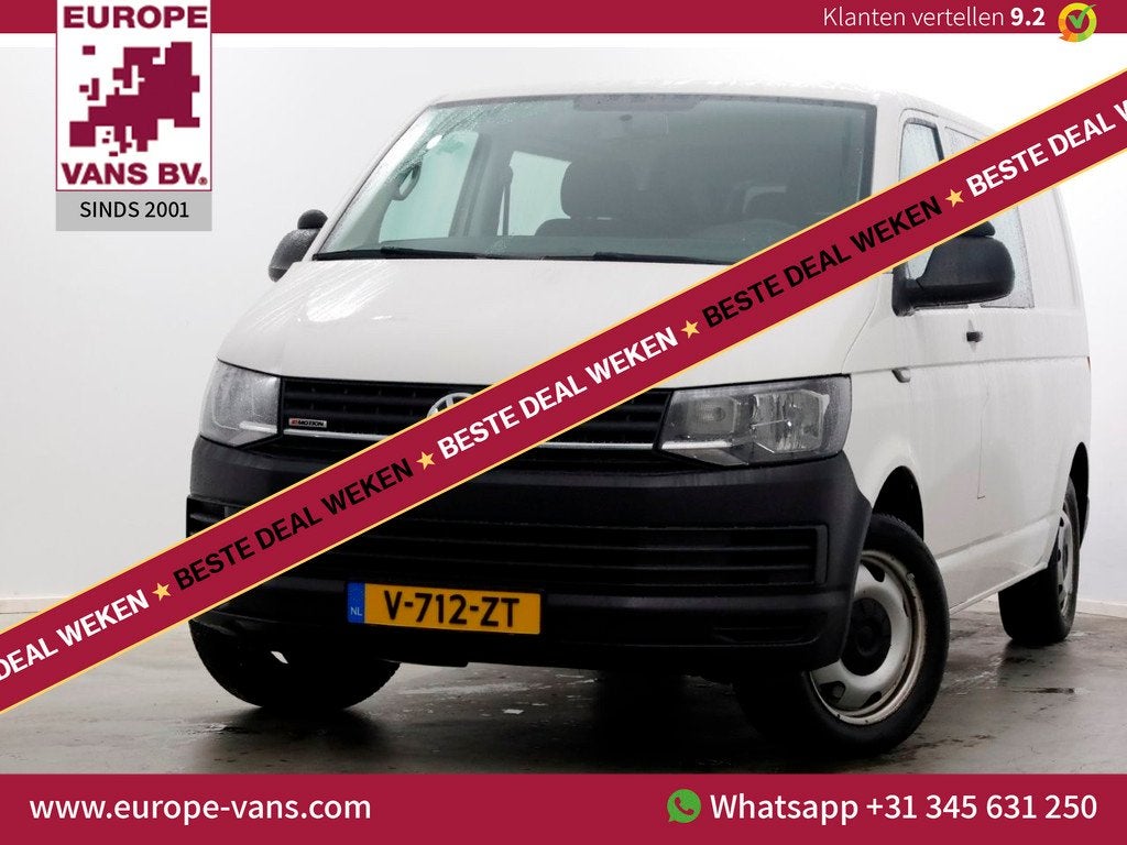 Volkswagen Transporter T6 2.0 TSI Benzine 4Motion 4x4 DSG-Au, Auto's, Bestelauto's, Automaat, Gebruikt, Euro 6, 4 cilinders