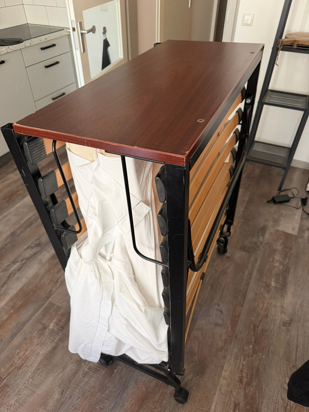 Logeerbed GRATIS, Huis en Inrichting, Slaapkamer | Bedden, Ophalen, Eenpersoons, 190 cm of minder, Zo goed als nieuw