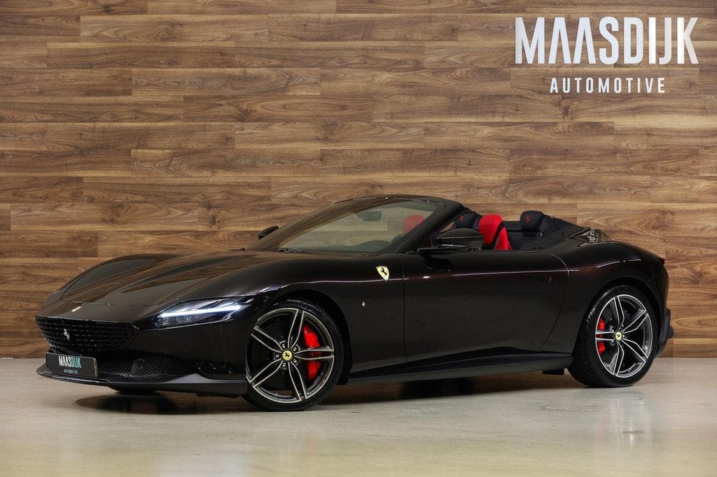 Ferrari Roma Spider 3.9 V8|ADAS|Carbon|JBL|Pass Display|360|, Auto's, Automaat, Achterwielaandrijving, Gebruikt, Cabriolet