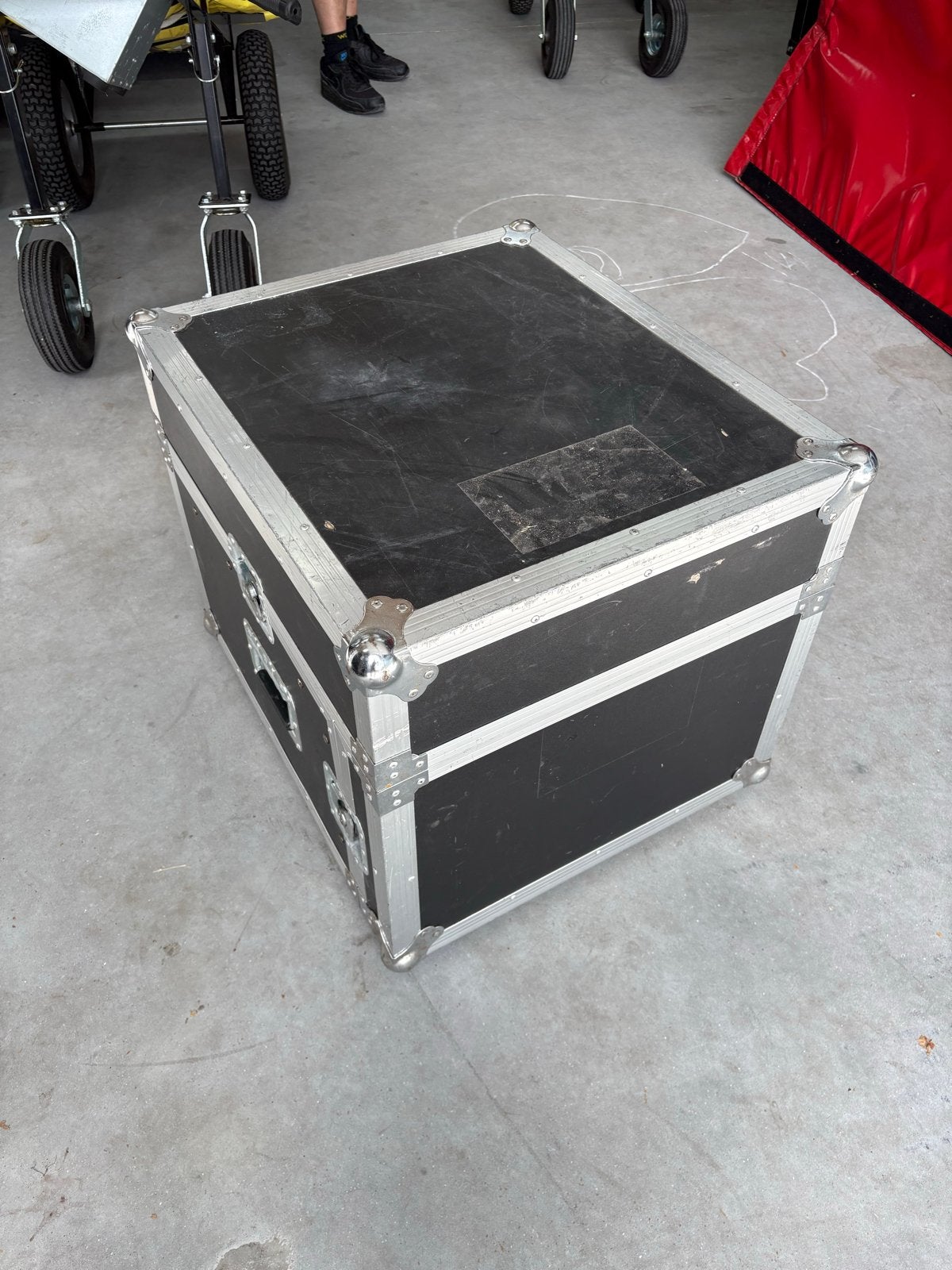 Stevige Flightcase/Taperack voor Apparatuur - Gebruikt, Ophalen, Gebruikt, Overige instrumenten, Flightcase