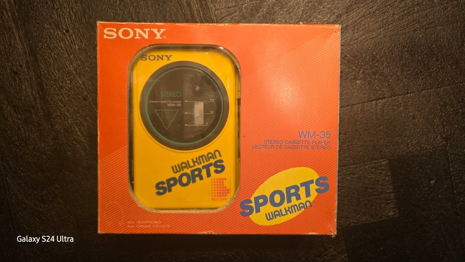 Sony Sports Walkman WM-35 Compleet in Originele Doos, Ophalen of Verzenden, Walkman