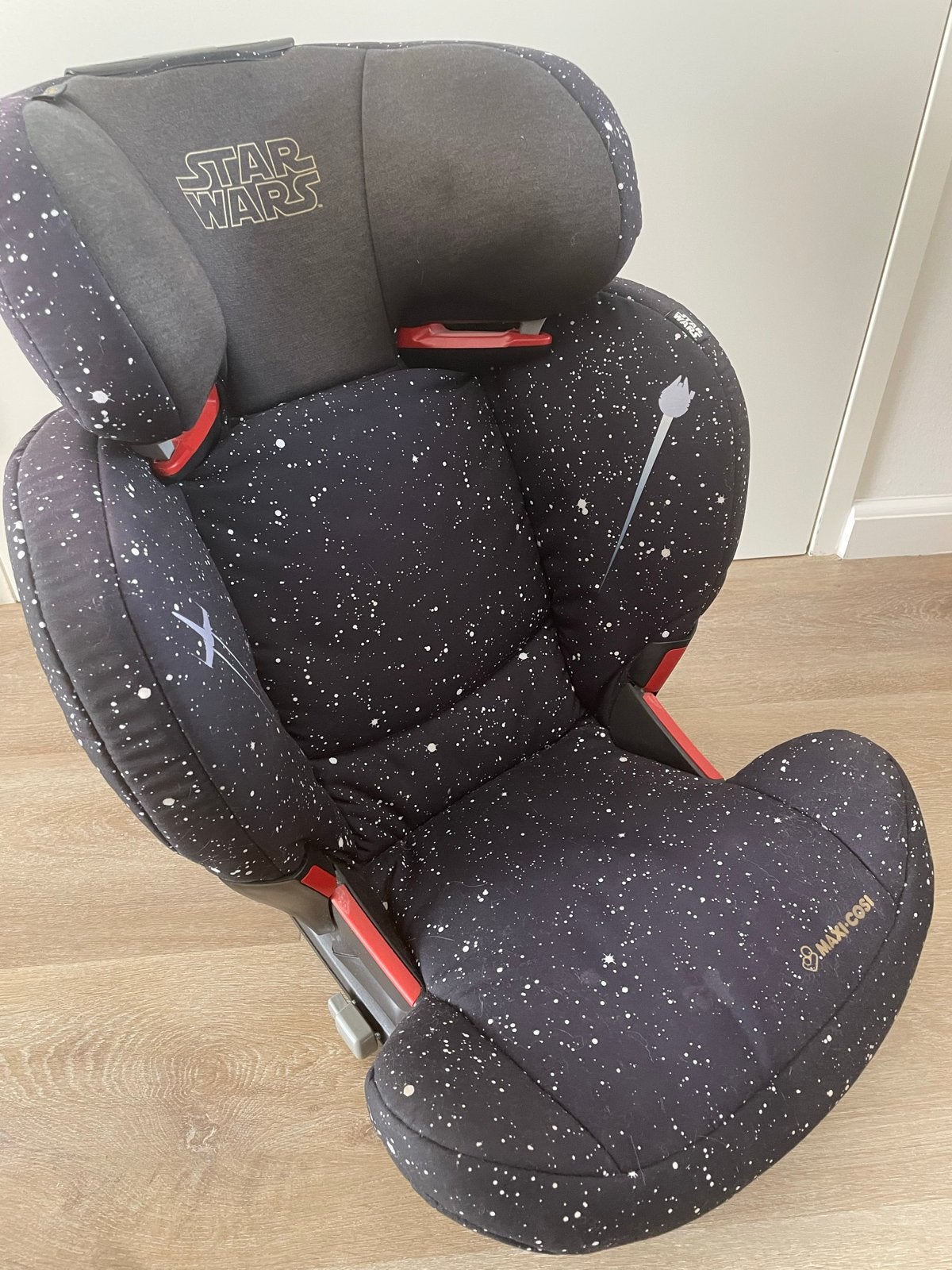 Maxi-Cosi RodiFix AirProtect Star Wars autostoel, Ophalen, Autogordel of Isofix, 15 t/m 36 kg, Afneembare rugleuning