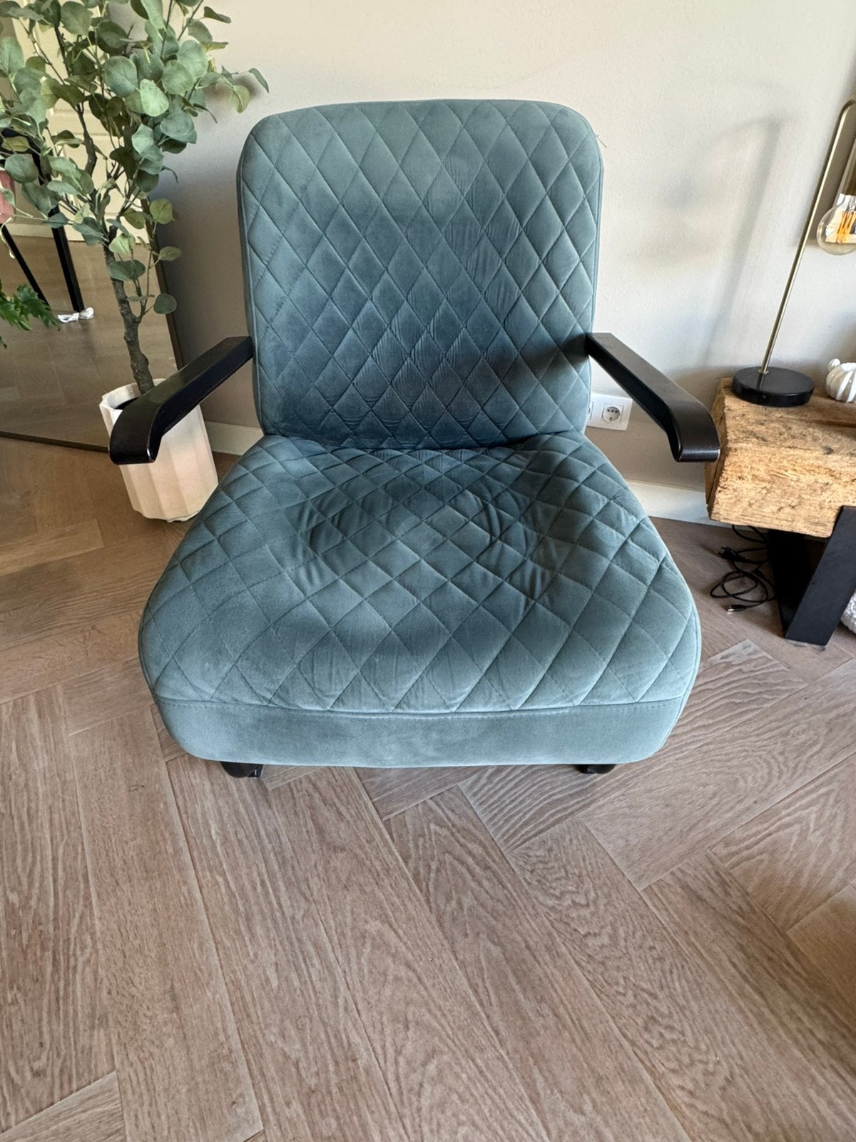 Stoel, Huis en Inrichting, Fauteuils, Ophalen, Gebruikt, Minder dan 75 cm, 50 tot 75 cm