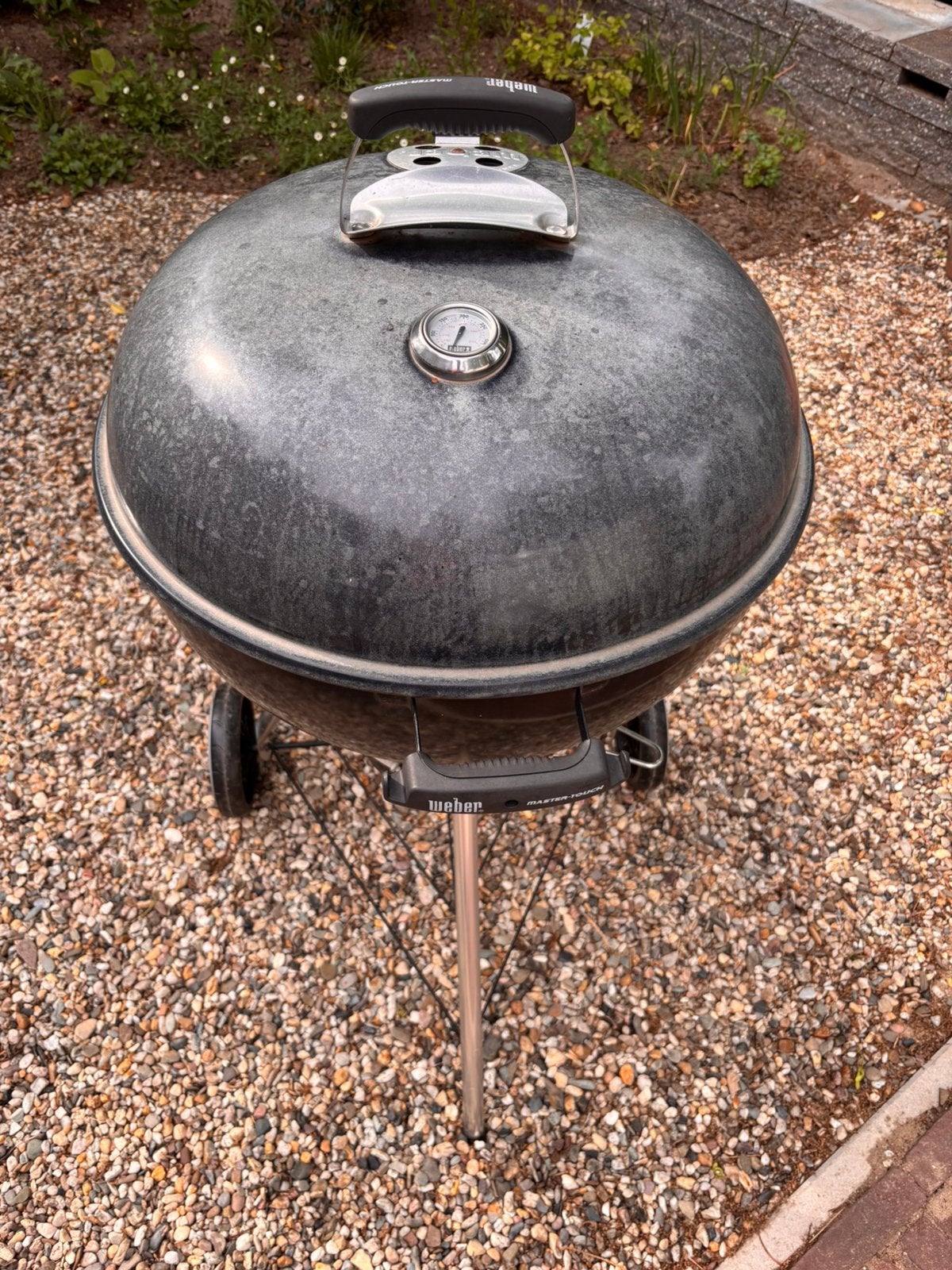Weber BBQ Master Touch 57 cm, Tuin en Terras, Houtskoolbarbecues, Ophalen, Gebruikt