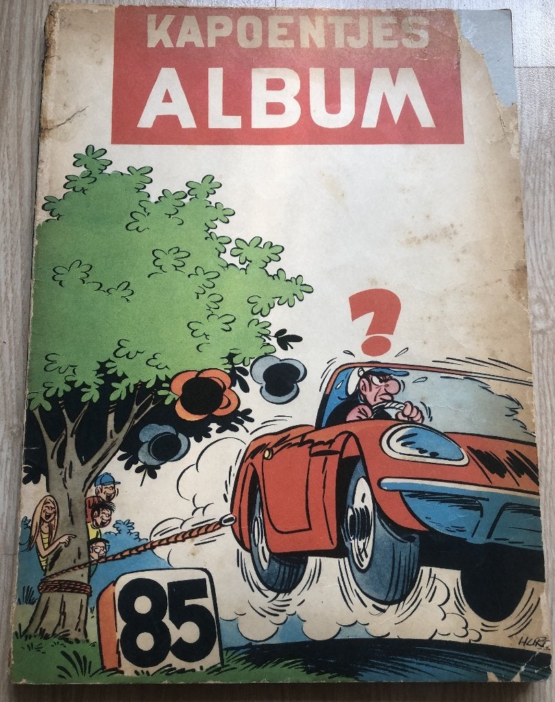 HUREY - KAPOENTJES ALBUM NR. 85- 1968, Eén stripboek, Ophalen of Verzenden, Zo goed als nieuw