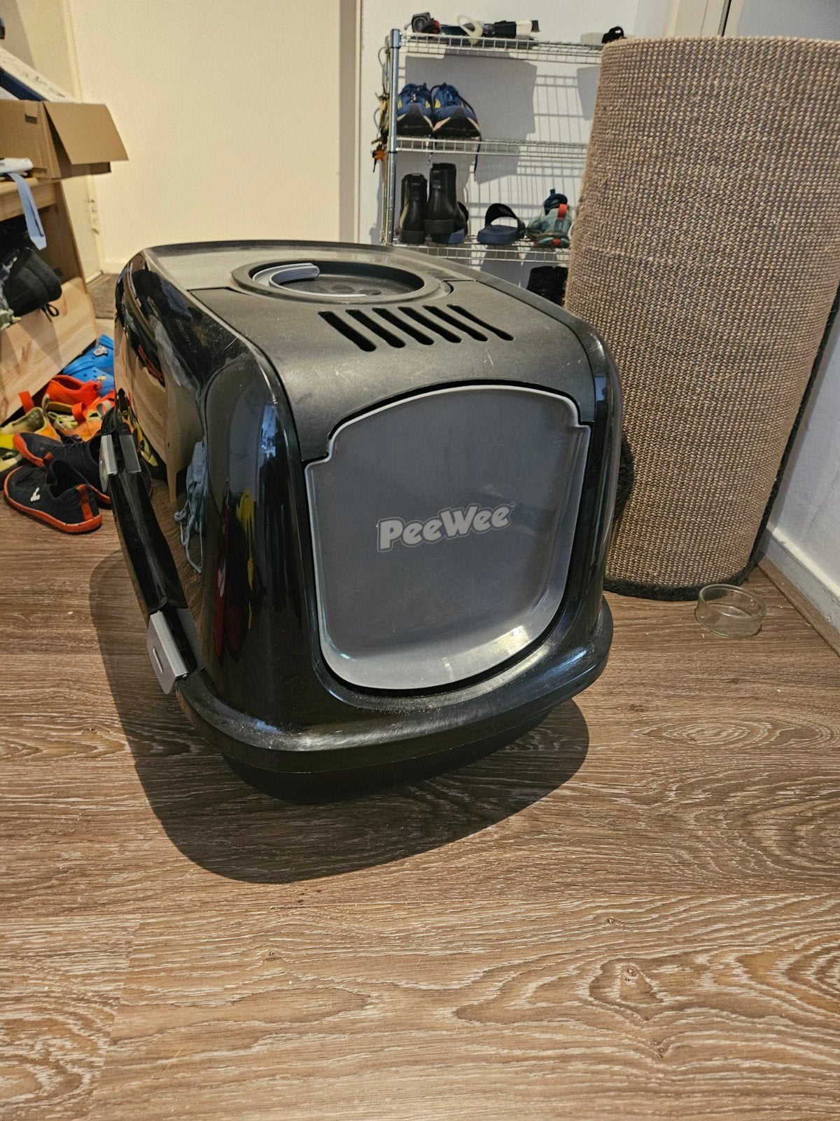 Peewee ecodome grote kattenbak, Dieren en Toebehoren, Ophalen, Gebruikt, Gesloten