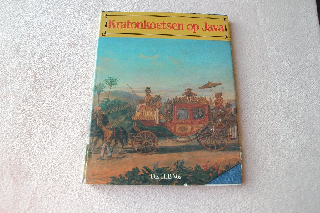 Kratonkoetsen op Java, Ophalen of Verzenden, Gelezen, Azië
