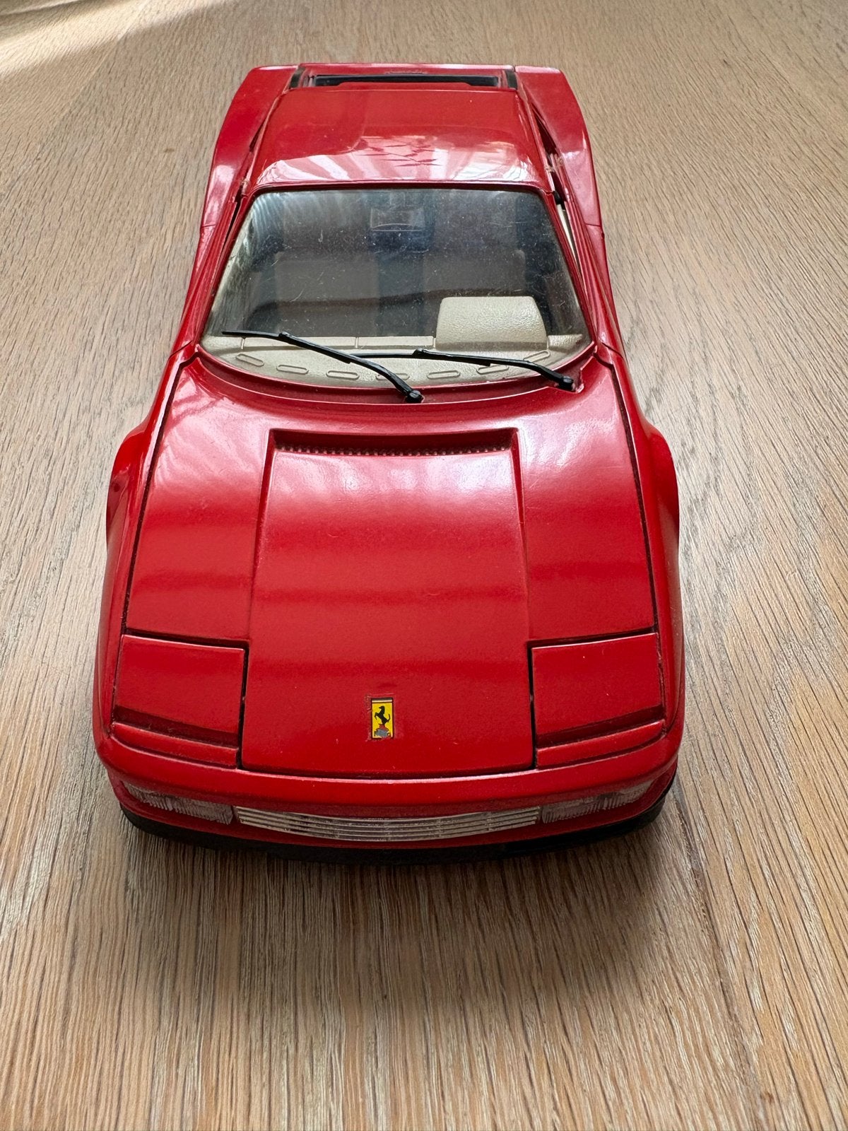 Ferrari Testarossa Modelauto - Rood, Ophalen of Verzenden, Gebruikt, Auto, Overige merken