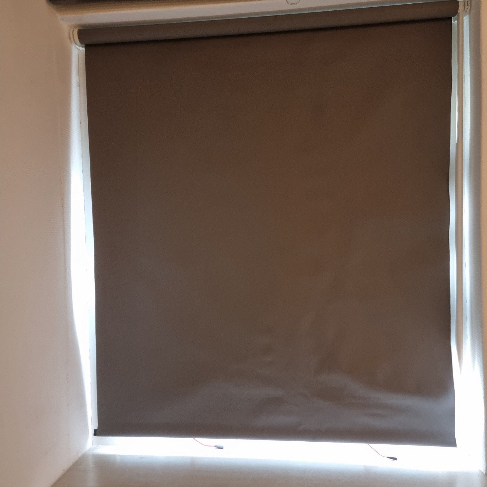 Ikea Verduisterend rolgordijn, grijs, 100x195 cm, Ophalen, Zo goed als nieuw, Grijs