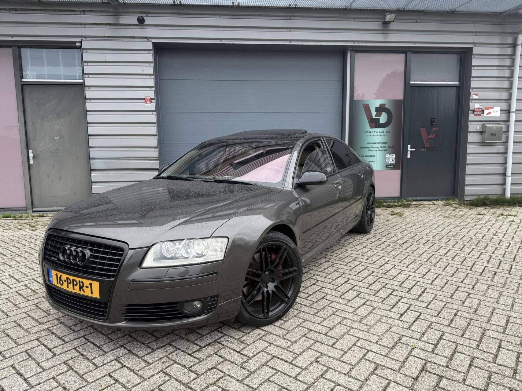 Audi A8 4.2 quattro schuifdak bose leder clima massage meer!, Automaat, 4172 cc, Stof, Gebruikt