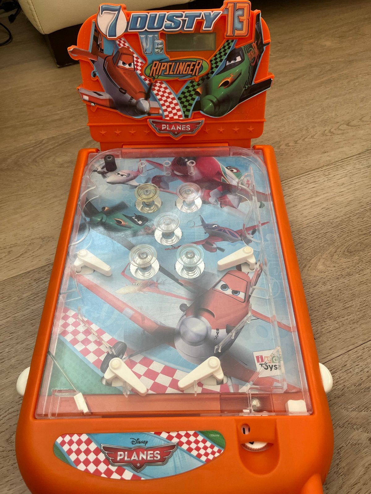 Disney Planes Flipperkast - Dusty vs Ripslinger, Ophalen of Verzenden, Gebruikt, Jongen of Meisje