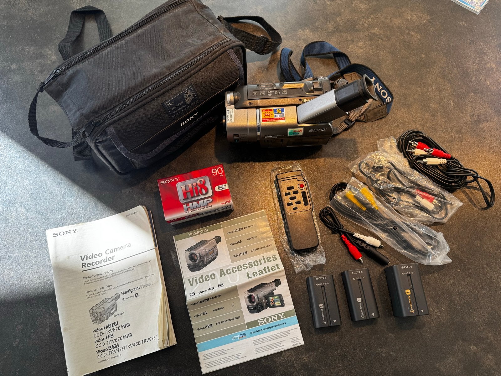 Sony Handycam Vision CCD-TRV67E, Verzenden, Overige soorten, Zo goed als nieuw, 8 tot 20x