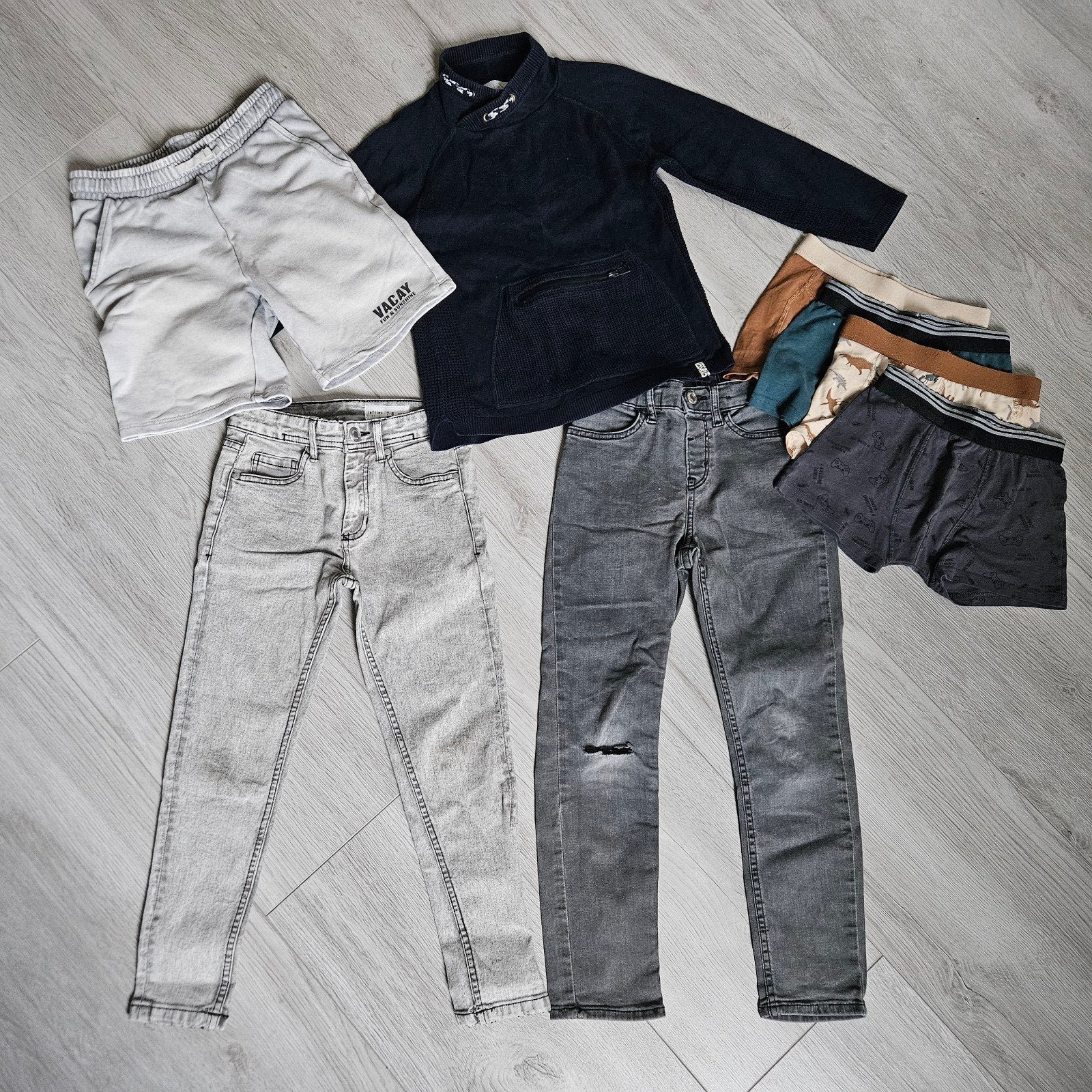 Kastopruiming: Jongenskledingpakket Zara, Nike, H&m enz, Ophalen of Verzenden, Maat 128