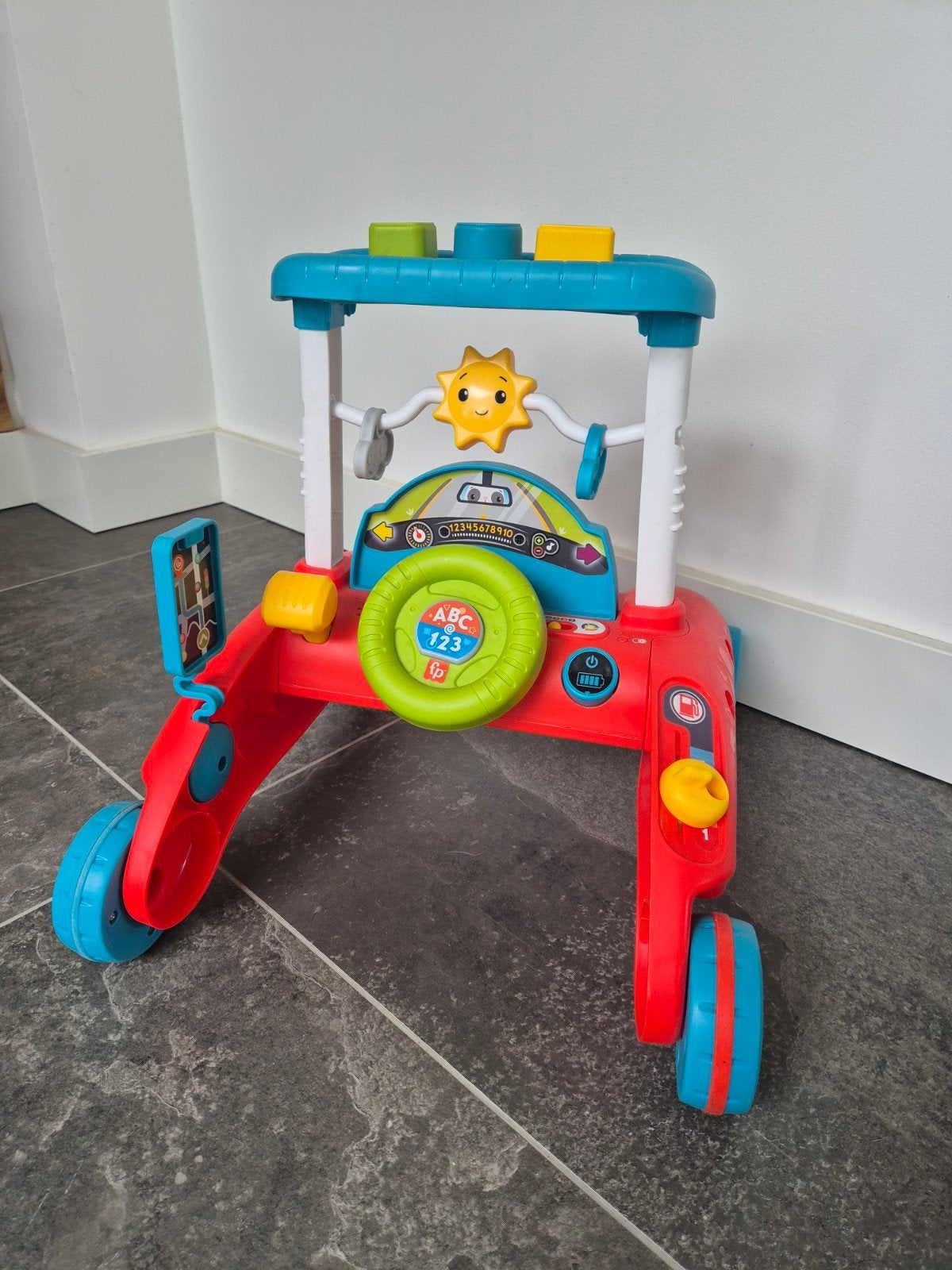 Fisher-Price loopwagen / activity center - ZGAN, Kinderen en Baby's, Speelgoed | Fisher-Price, Ophalen of Verzenden, Zo goed als nieuw