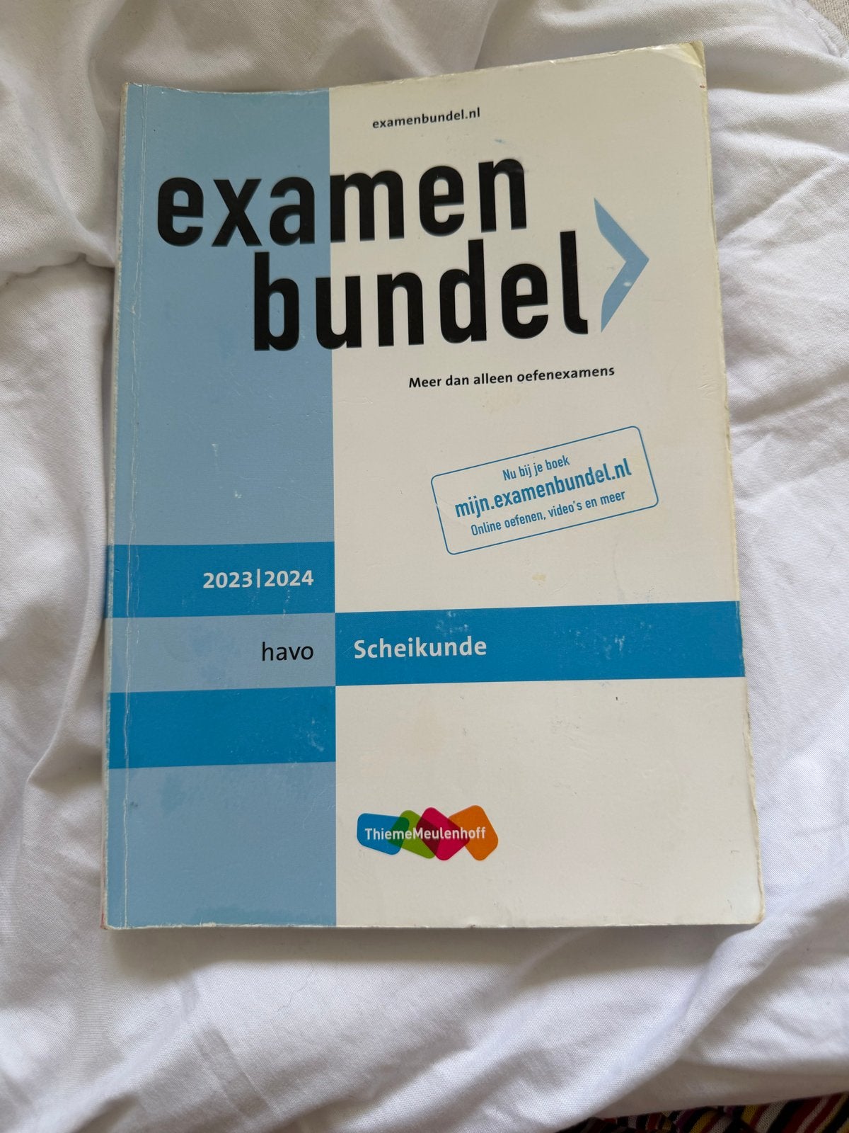 Examenbundel Scheikunde havo 2023/2024, Verzenden, Beta, Gelezen, Overige niveaus