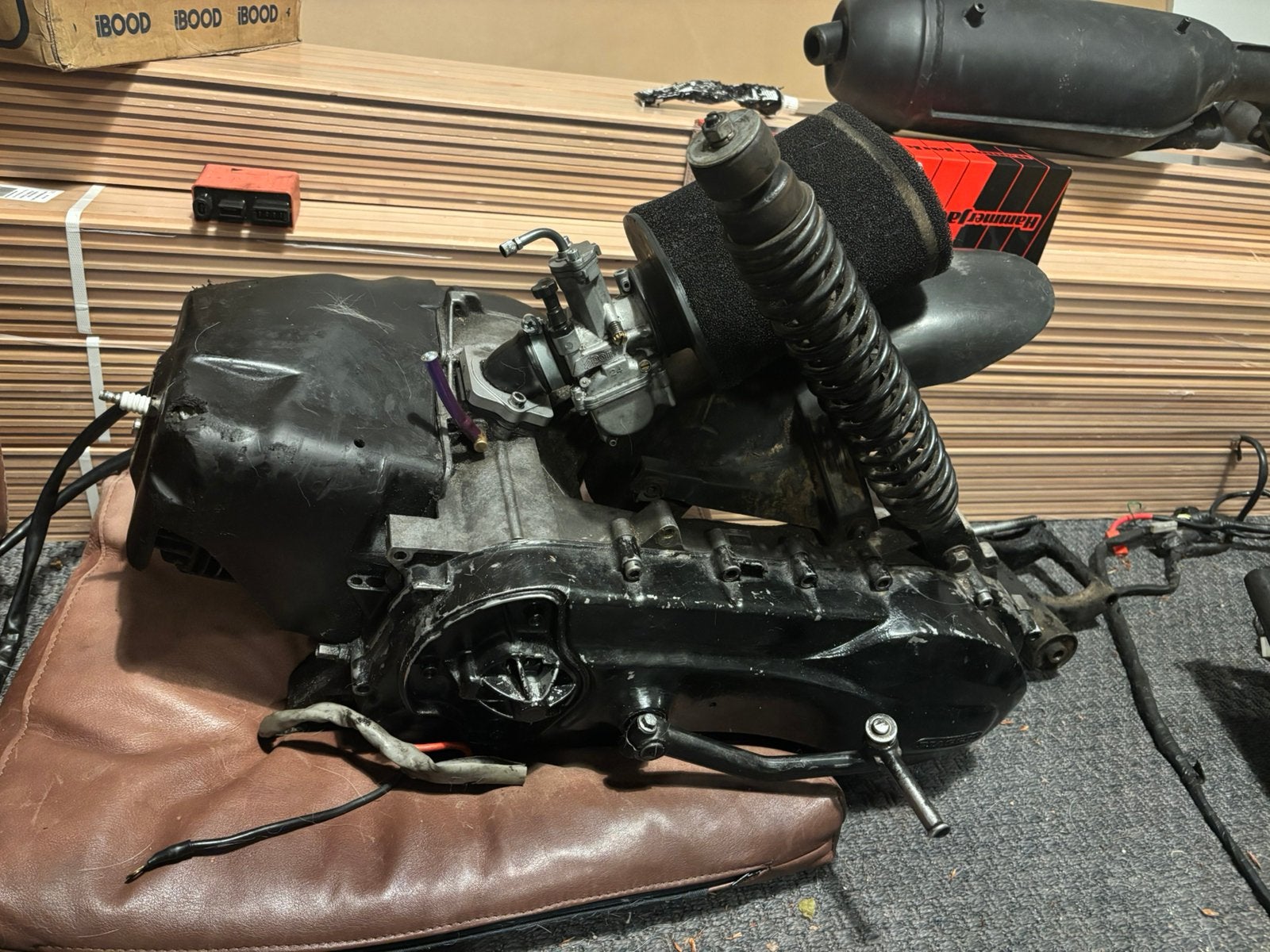 Piaggio typhoon 125cc blok ac, Ophalen, Gebruikt, Blok, Piaggio