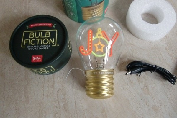 Bulb Fiction Christmas Edition tafellamp Joy, Ophalen of Verzenden, Nieuw, Draadloos