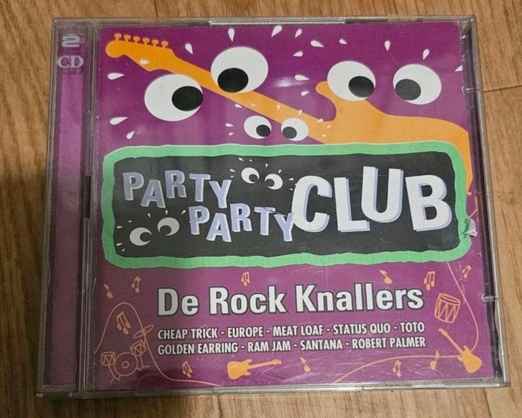 Party Party Club De Rock Knallers (2 Cd), Ophalen of Verzenden
