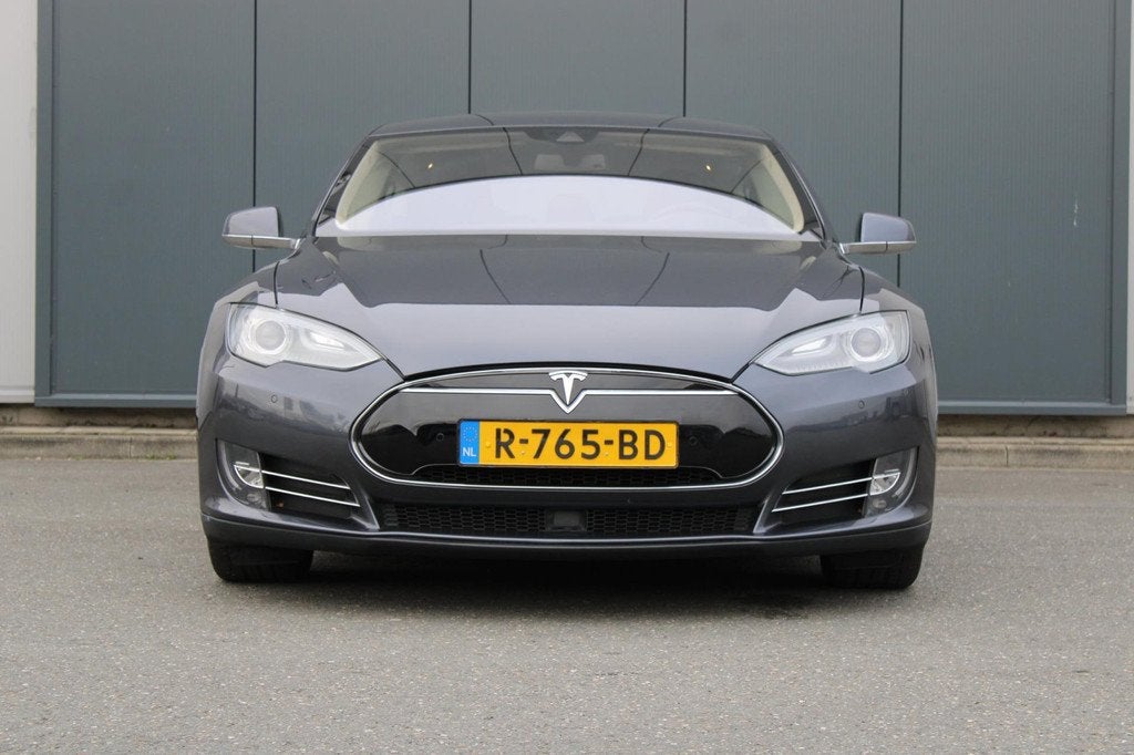Tesla Model S 70D Base, 7-Zits, Leder, Nieuwe Remmen V+A, Le, Auto's, Tesla, Gebruikt, Zwart, Model S, 7 stoelen