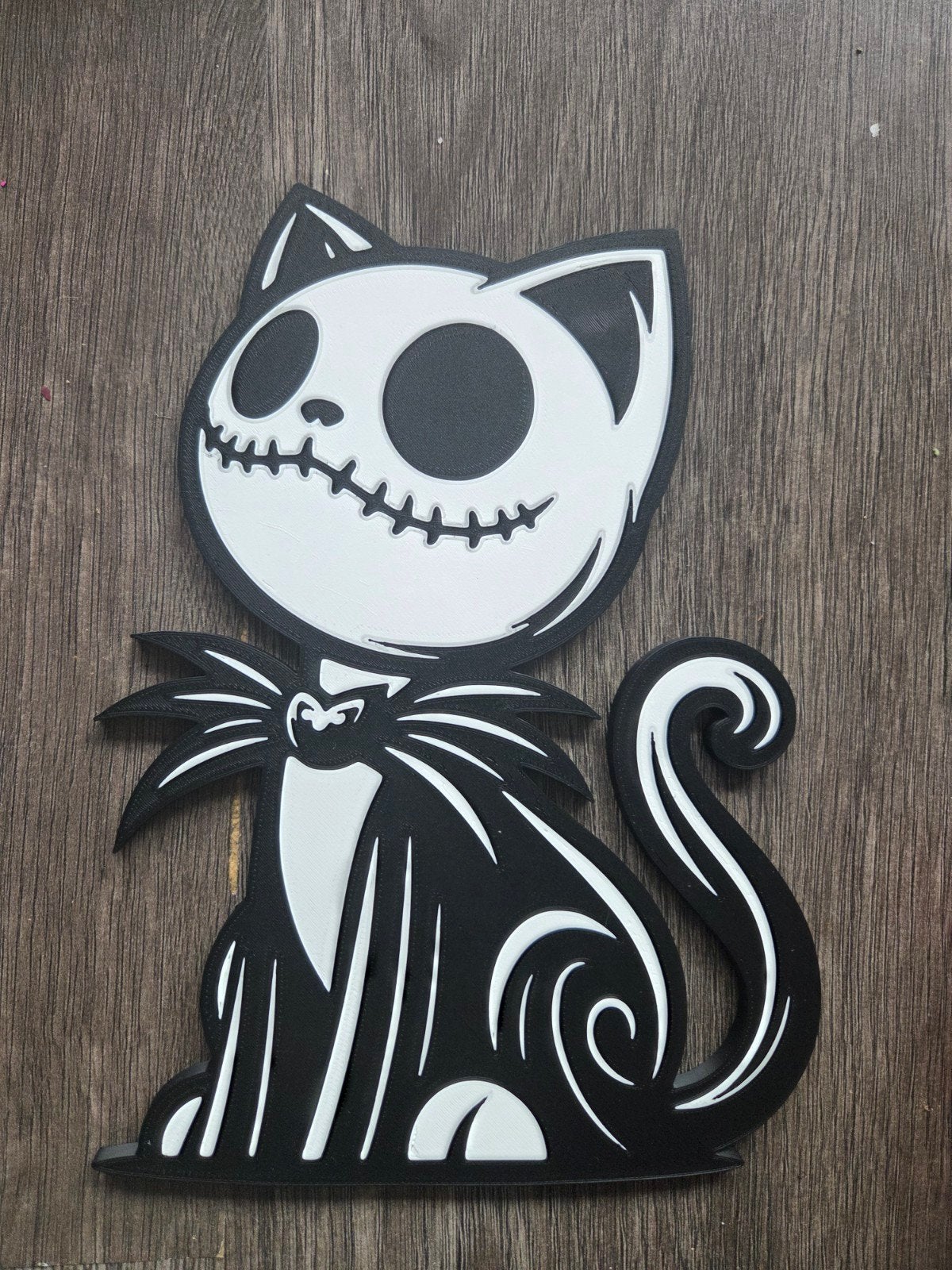 Leuk skelet Katje Halloween decoratie, Ophalen of Verzenden, Nieuw